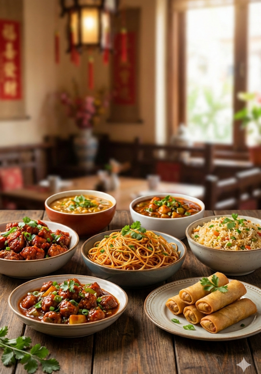 Tizzler Wok Restaurant Food Presentation